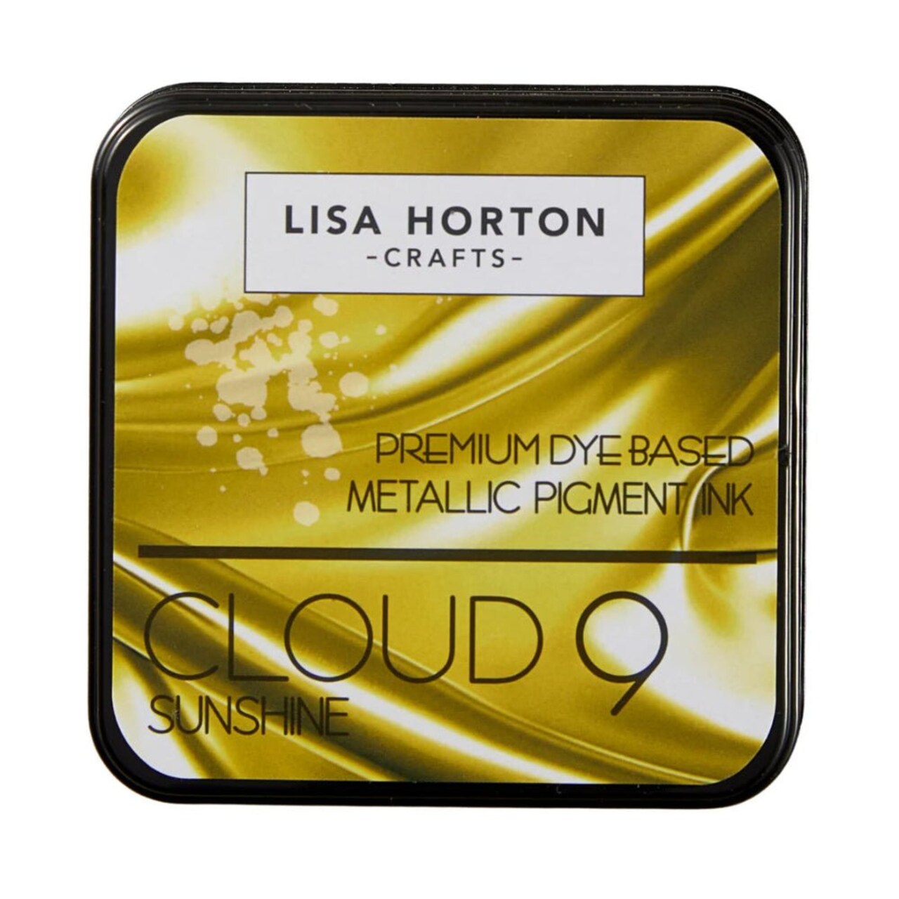 Lisa Horton Crafts Cloud 9 Metallic Pigment Ink Pad - Sunshine